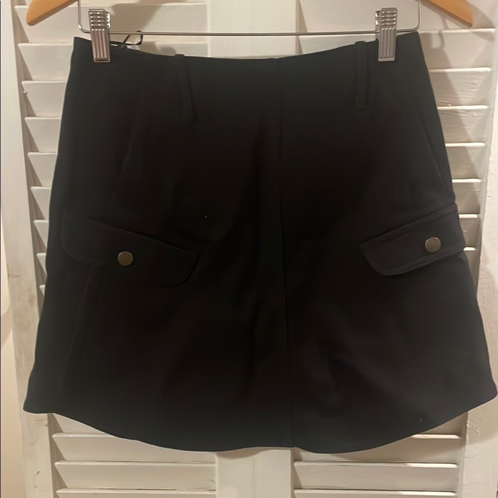 Coach Black Mini Skirt